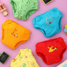SuperBottoms Infants Pack Of 5 Assorted Basic Briefs BASIC-BRIEFS-ASSORTED-6-9M-5PACK-picture-36