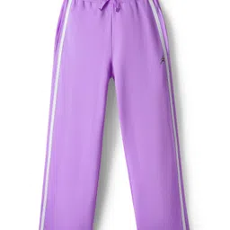 Pine active Full Length Super Stretch Track Pant with Tape Detailing - Violet image 2