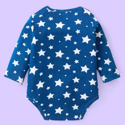 Babyhug Disney Interlock Knit Full Sleeve Onesies with 101 Dalmatians Graphics Pack of 5 -Blue White Red & Yellow image 3