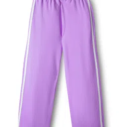 Pine active Full Length Super Stretch Track Pant with Tape Detailing - Violet image 3