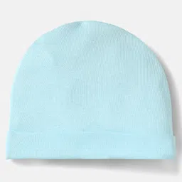 Doodle Poodle Interlock Knit Cap Mittens & Booties Set with Animal Print Pack of 2 Light Blue & Orange - Diameter 11 cm image 5