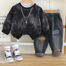StyleCast x Revolte Boys Printed T-shirt With Trousers-picture-27
