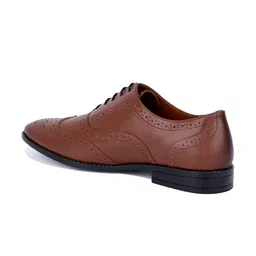 louis stitch Men Leatherette Brogue Formal Shoes image 3