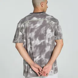 Puma Black Cotton Relaxed Fit Printed T-Shirt image 2