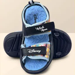 Kidsville Mickey & Friends Printed Blue Floater Sandals image 4