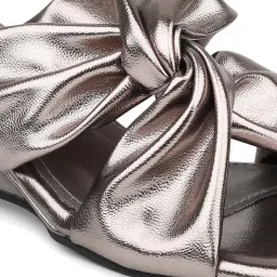 Inc.5 Women's Pewter Casual Wedges image 4