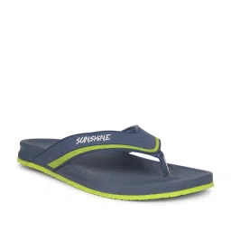 Sunshine by Bata Men's STRIPE Blue Flip Flops image 2