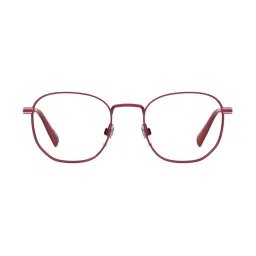 Levi's Maroon Square Unisex Eye Frames image 2