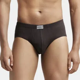 Jockey 8035 Men's Super Combed Cotton Solid Poco Brief (Pack of 3) image 2
