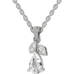 Sparkles 14k (585) White Gold Lab Grown Diamond Pendants image 2