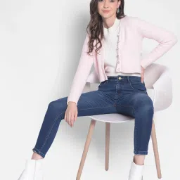 Crimsoune Club Pink Regular Fit Cardigan image 4