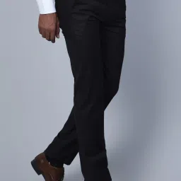 Cantabil Black Regular Fit Trousers image 4