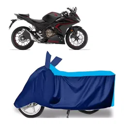 Auto Pearl Two Wheeler Cover for Honda CBR500R BS6 - Cyan, Blue-picture-38