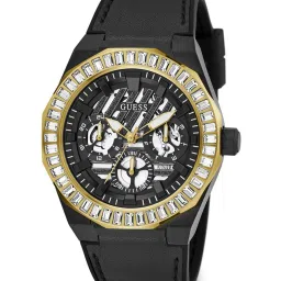 GUESS Mens Black Round Dial Analog Watch - GW0567G1 image 2