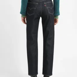 Levi's 725 Dark Navy Relaxed Fit High Rise Jeans image 2