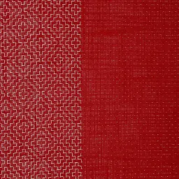 Fabindia Home Enakshi Red Cotton 7 ft Door Curtain image 4