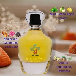 Jeval Women Spritz Me Pretty Long Lasting Eau De Parfum - 100 ml image 3