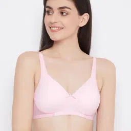 Clovia Pink Non Wired Padded T-Shirt Bra-picture-17