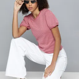 Levi's Pink Striped Top image 4
