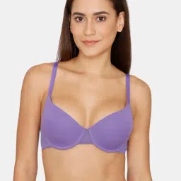 Zivame Purple Under Wired Padded T-Shirt Bra-picture-32