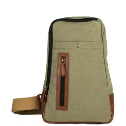 Mona B Olive Solid Waist Pouch-picture-11