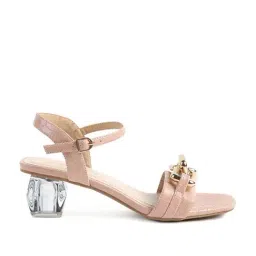 London Rag Women's Pink Ankle Strap Sandals-picture-23