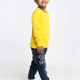 Friskers Kids Multicolor Cotton Full Sleeves T-Shirt (Pack of 3) image 4