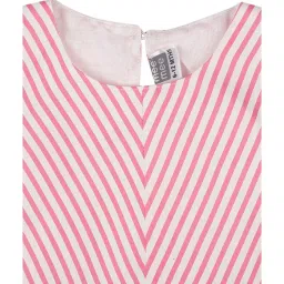 Mee Mee Kids Pink Striped Dress image 4