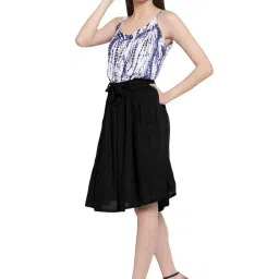 PATRORNA Black Midi Skirt image 4