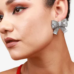 Sohi silverplated studs for women image 2