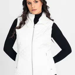LURE URBAN Women Geometric Puffer Jacket-image-73