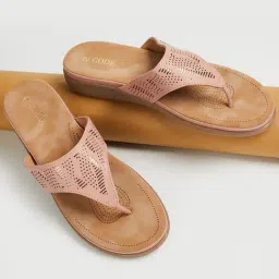 Code by Lifestyle Women's Pink Thong Sandals-picture-36