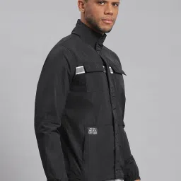 Rock.it Black Regular Fit Jacket image 4