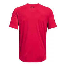 Under Armour Red Regular Fit Sports T-Shirt image 4