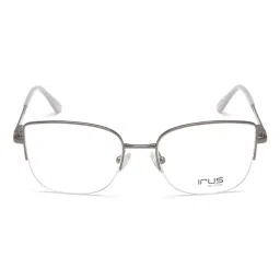Irus Grey Square Eye Frames for Women image 2
