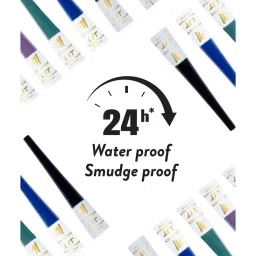 MyGlamm LIT Glossy Liquid Eyeliner-Purple Farewell-3.5ml image 3