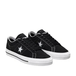 Converse Men's Cons One Star Pro Suede Low Top Black Sneakers image 2