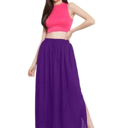 PATRORNA Purple Maxi Skirt image 4