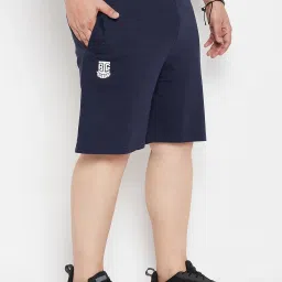 Bigbanana Navy Blue Regular Fit Printed Shorts image 4