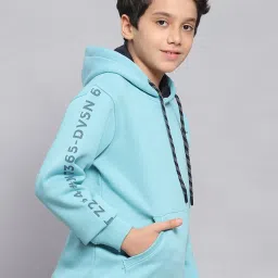 Monte Carlo Kids Blue Printed Full Sleeves Sweatshirt image 4
