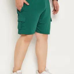 Bigbanana Green Regular Fit Cargo Shorts image 4