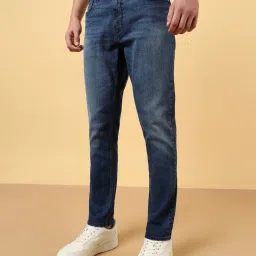 Wrangler Mid Blue Straight Fit Jeans image 4