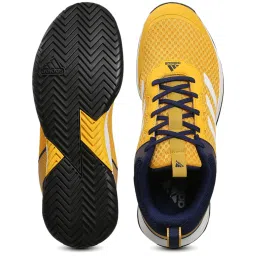 Adidas Men's MILYENL TENNIS STAR Gold Tennis Shoes image 4