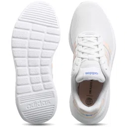 Adidas Women's LITE RACER 3.0 White Running Shoes image 4