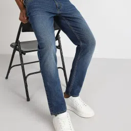 Lee Eric Blue Cotton Skinny Fit Jeans image 4
