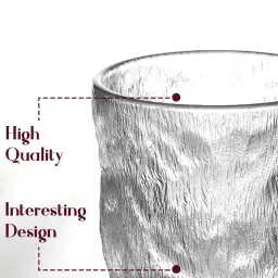 The Artment Transparent Glass Solid Beer Mug - Set of 4 image 2