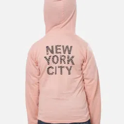 Fourfolds Kids Pink Printed Regular Fit T-Shirt image 2