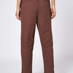 Honey by Pantaloons Brown Cotton Plain Pants image 2