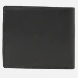 Louis Philippe Black Leather Bi-Fold Wallet image 4