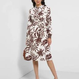 Annabelle by Pantaloons Sorrel Brown Printed Casual Dress-picture-16